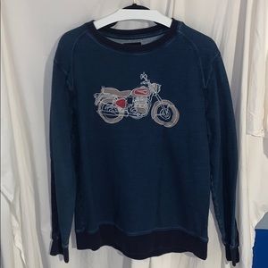 Blue Royal Enfield Sweatshirt Size XL